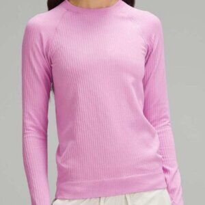 lululemon athletica Pink Long Sleeve Tee
